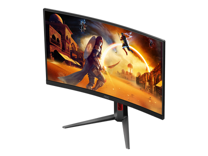AOC CQ27G4 ADAPTIVE SYNC 180Hz 0.5ms QHD HDR10 CURVED GAME MONITOR